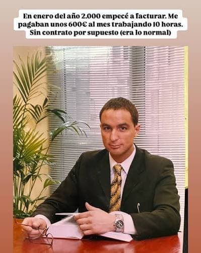 Xavi Abat en sus primeros juicios